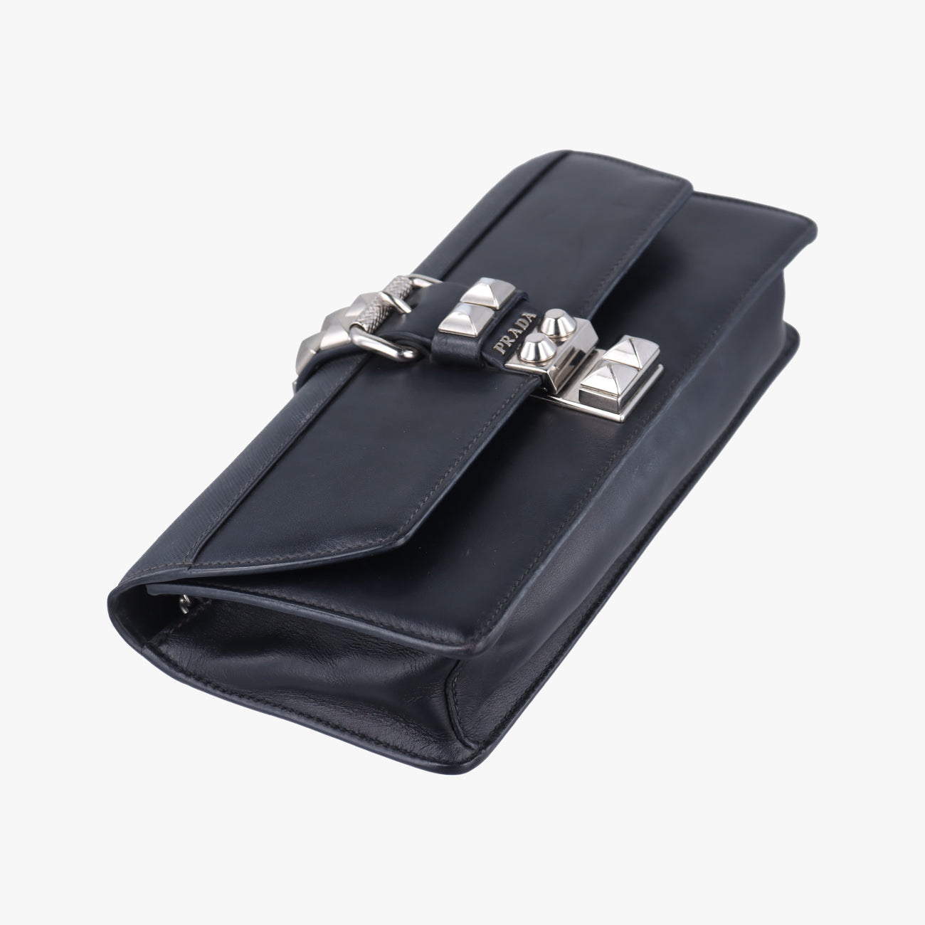 City Studded Elektra ChainBlackLeather×Saffiano leather7/10シティスタッズエレクトラチェーンブラックレザー×サフィアーノレザー7/10