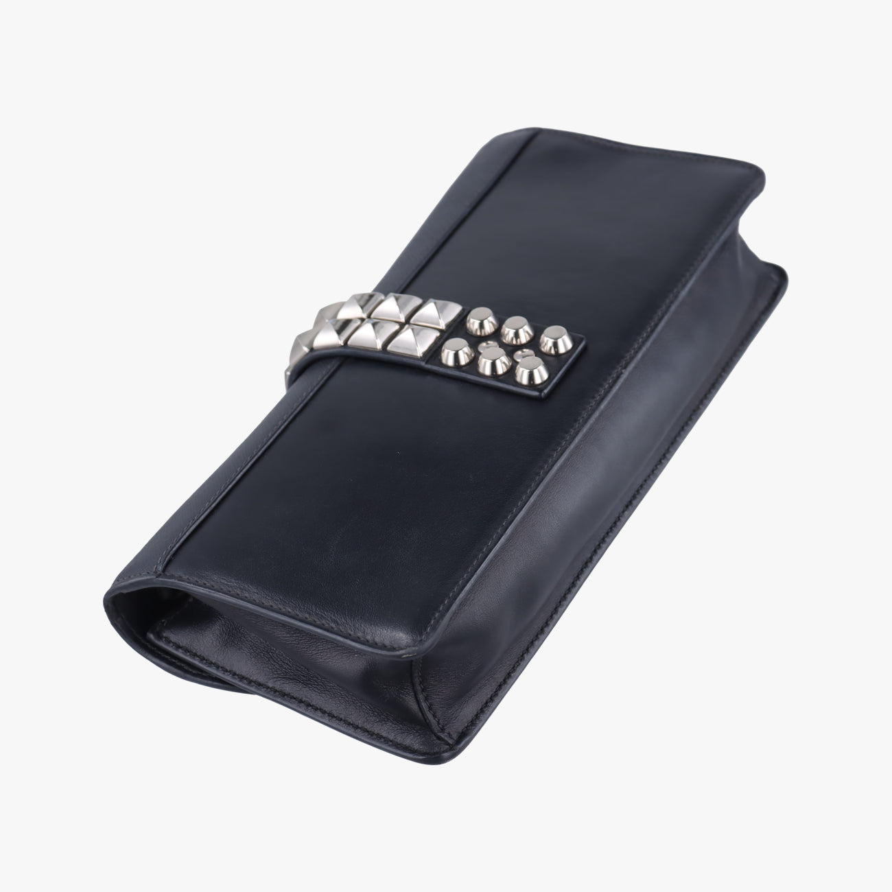 City Studded Elektra ChainBlackLeather×Saffiano leather7/10シティスタッズエレクトラチェーンブラックレザー×サフィアーノレザー7/10