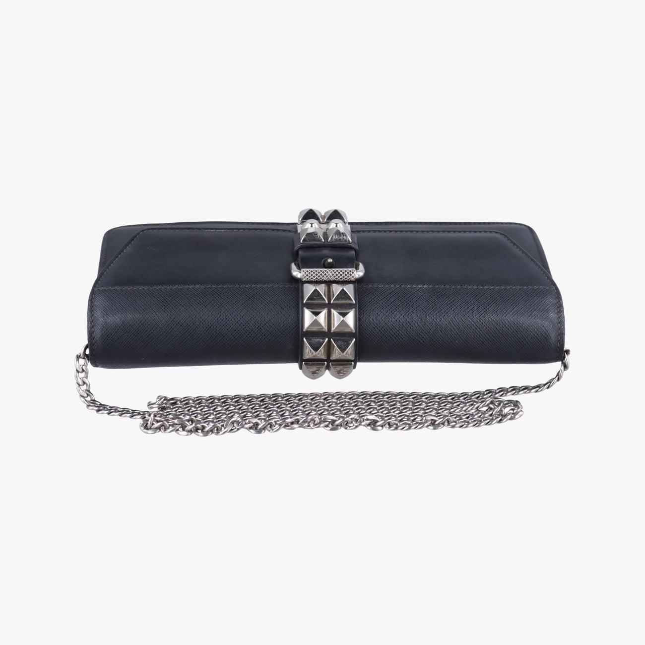 City Studded Elektra ChainBlackLeather×Saffiano leather7/10シティスタッズエレクトラチェーンブラックレザー×サフィアーノレザー7/10