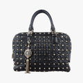 Medusa Nappa Barocco Quilted Studded VanitasBlackLeatherメデューサナッパバロックキルティングスタッズヴァニタスブラックレザー