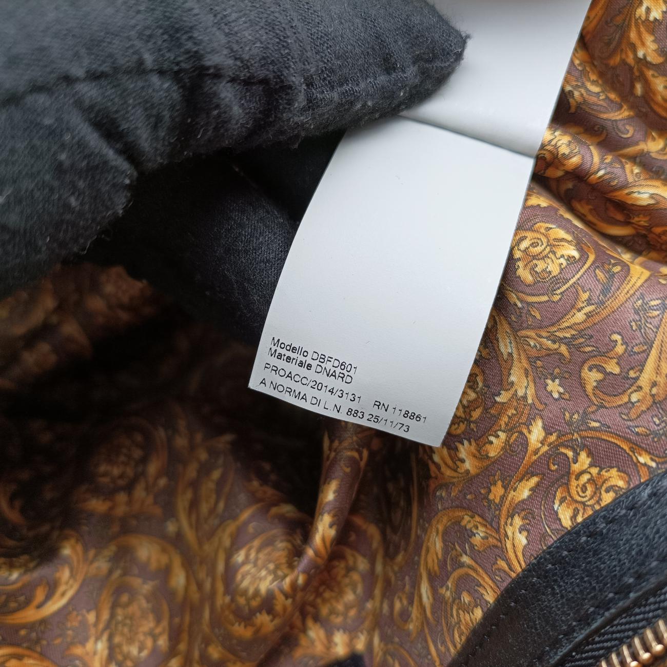 Medusa Nappa Barocco Quilted Studded VanitasBlackLeatherメデューサナッパバロックキルティングスタッズヴァニタスブラックレザー