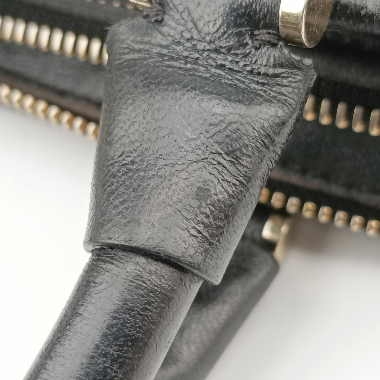 Medusa Nappa Barocco Quilted Studded VanitasBlackLeatherメデューサナッパバロックキルティングスタッズヴァニタスブラックレザー
