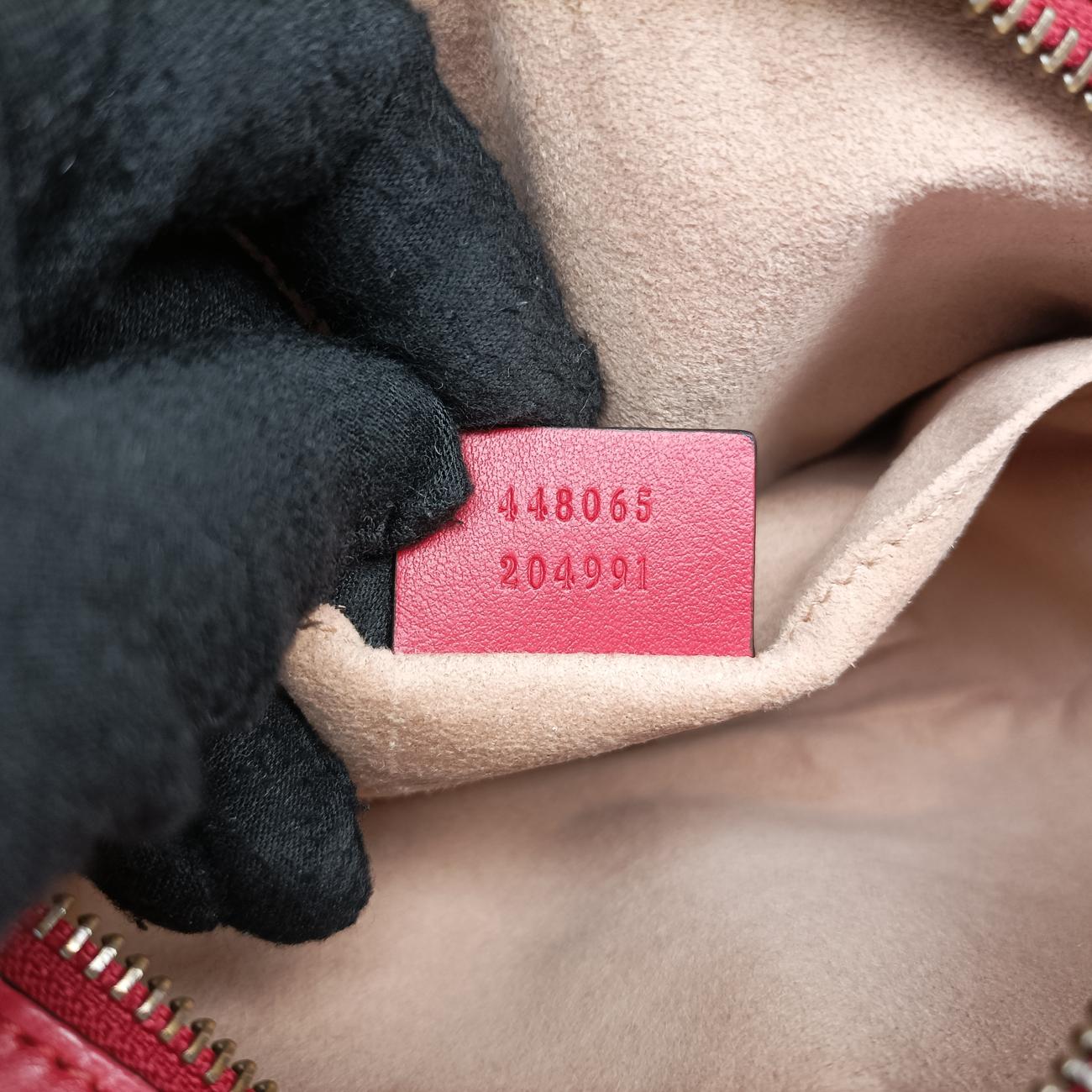 GG MarmontRedLeather448065B022764207GGマーモントレッドレザー448065B022764207