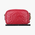 GG MarmontRedLeather448065B022764207GGマーモントレッドレザー448065B022764207