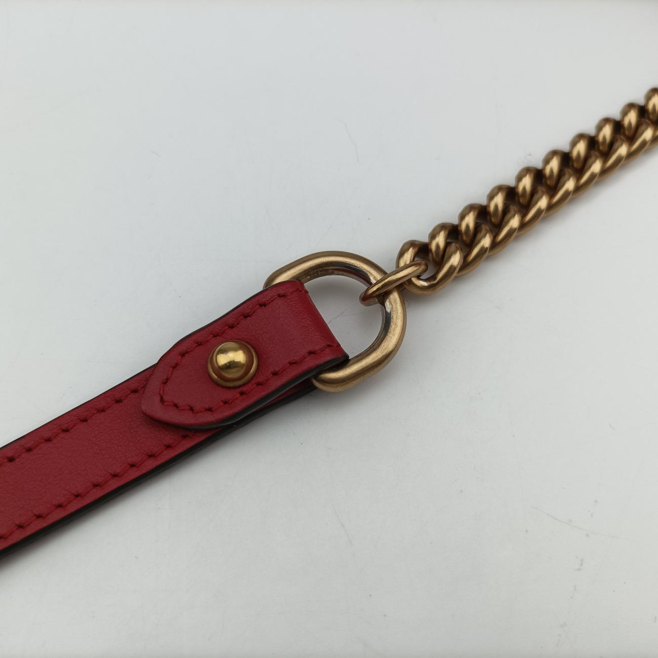 GG MarmontRedLeather448065B022764207GGマーモントレッドレザー448065B022764207