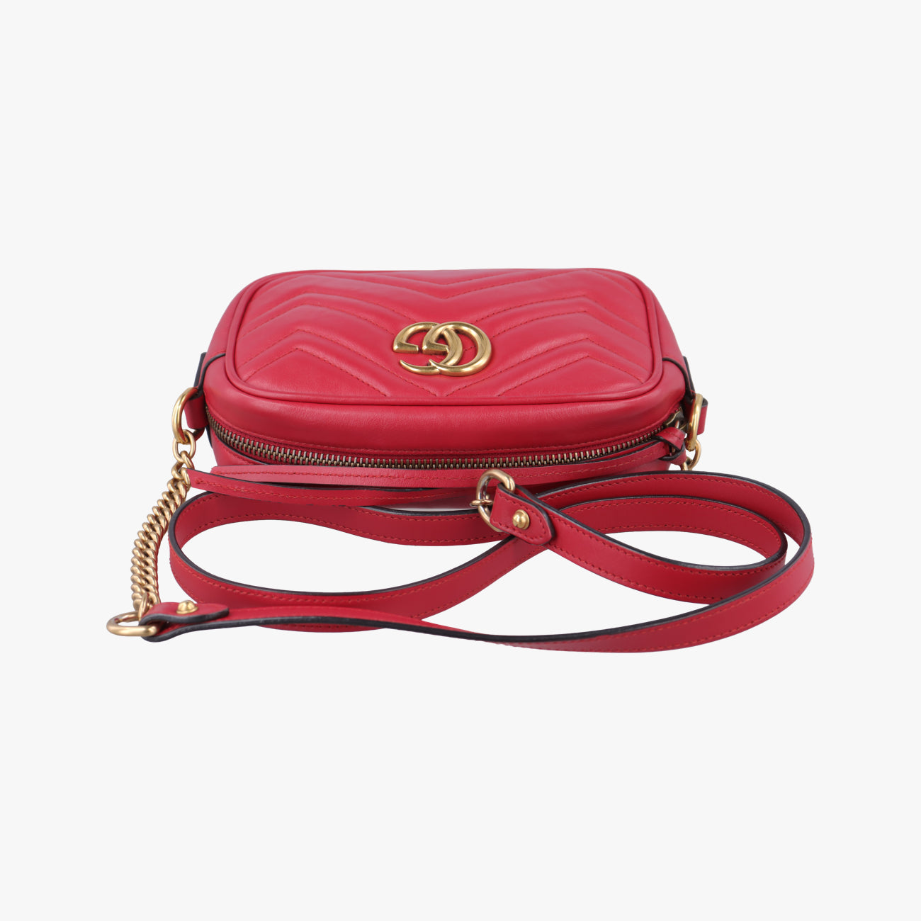 GG MarmontRedLeather448065B022764207GGマーモントレッドレザー448065B022764207