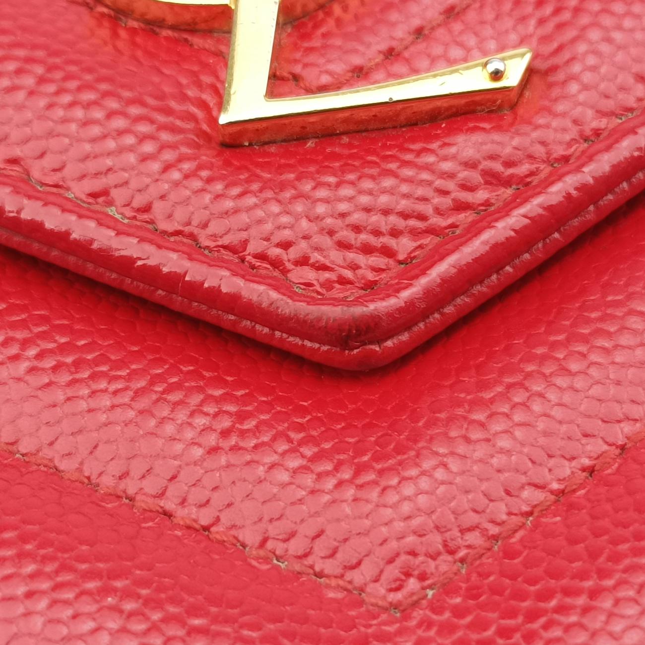 MONOGRAMRedCaviar Leather377828GUE377828.1018モノグラムレッドキャビアレザー377828GUE377828.1018