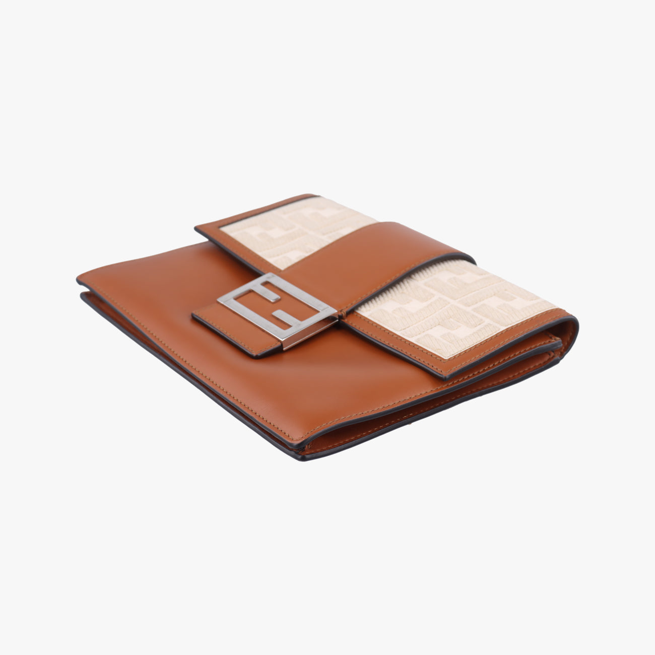 Zucca Flat BaguetteBrown×Multicolourcanvas x leather7VA5247VA524 A9P6 218-8241フラットバゲット ズッカ柄ブラウン×マルチカラーキャンバス×レザー7VA5247VA524 A9P6 218-8241