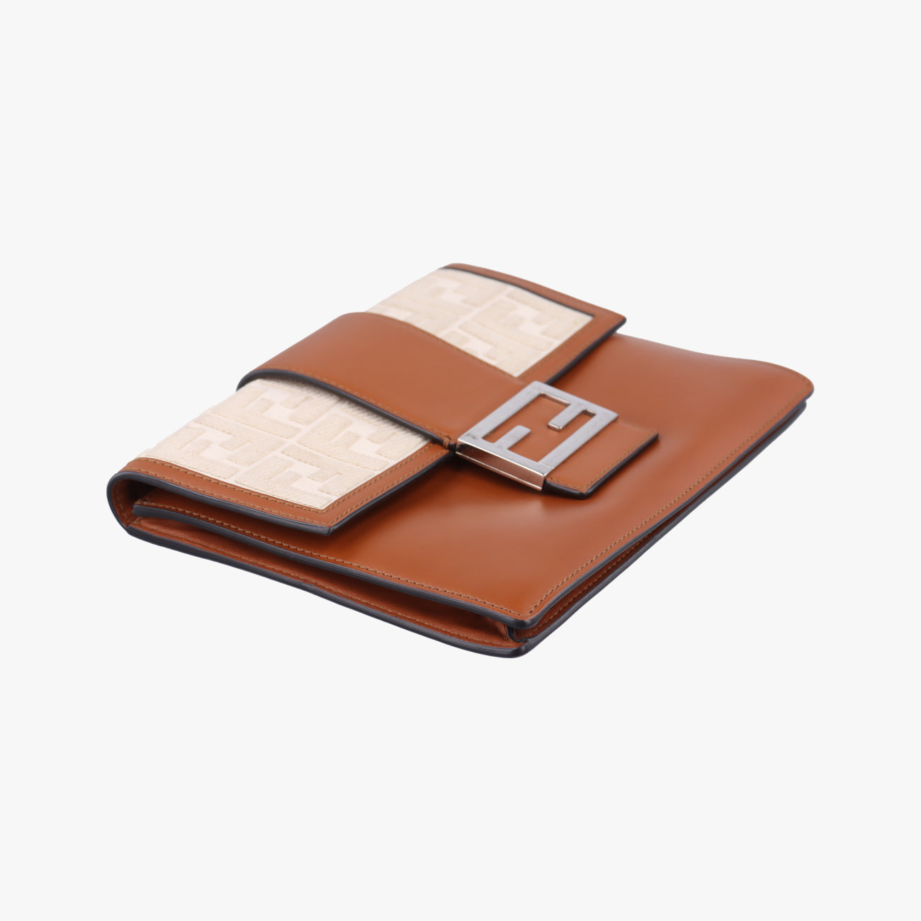 Zucca Flat BaguetteBrown×Multicolourcanvas x leather7VA5247VA524 A9P6 218-8241フラットバゲット ズッカ柄ブラウン×マルチカラーキャンバス×レザー7VA5247VA524 A9P6 218-8241