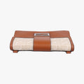 Zucca Flat BaguetteBrown×Multicolourcanvas x leather7VA5247VA524 A9P6 218-8241フラットバゲット ズッカ柄ブラウン×マルチカラーキャンバス×レザー7VA5247VA524 A9P6 218-8241