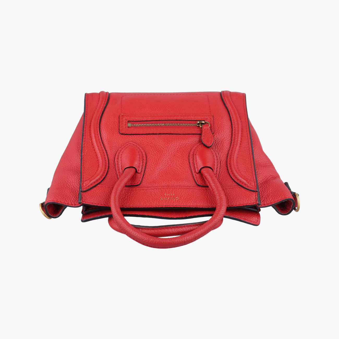 luggage nano shopperRedLeatherLot number unknownラゲージナノショッパーレッドレザー製番不明