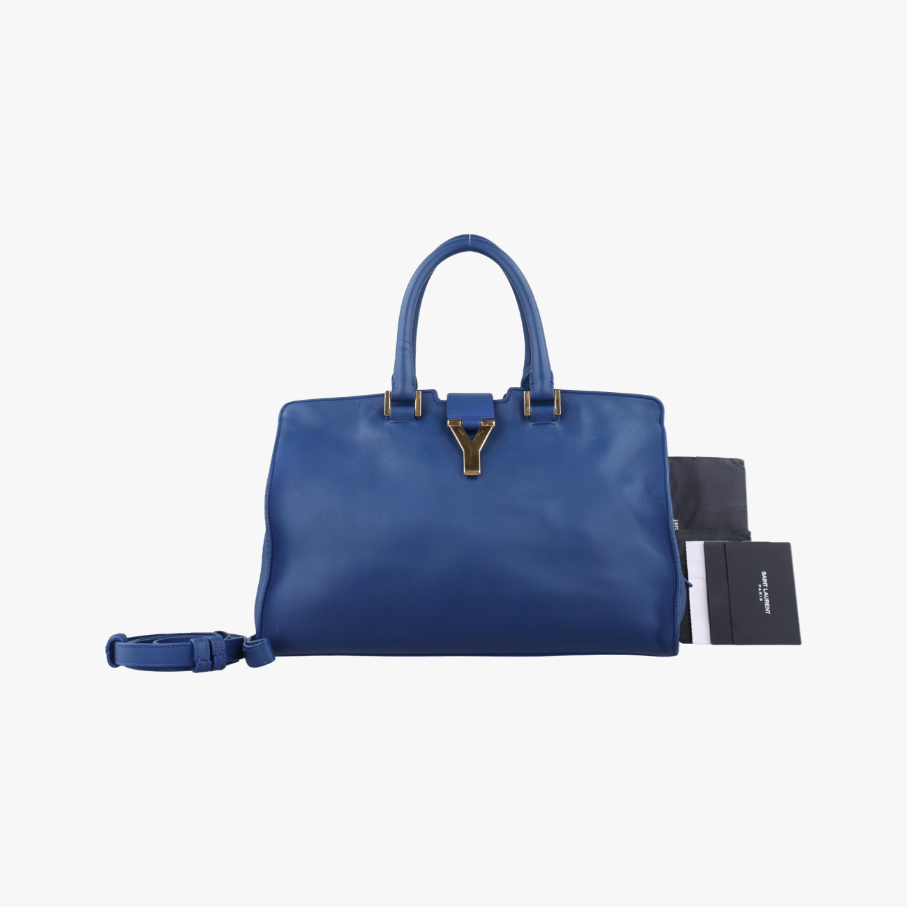 Y Ligne Petit CabasBlueLeather311210PMR311210.1113Yライン プチカバスブルーレザー311210PMR311210.1113