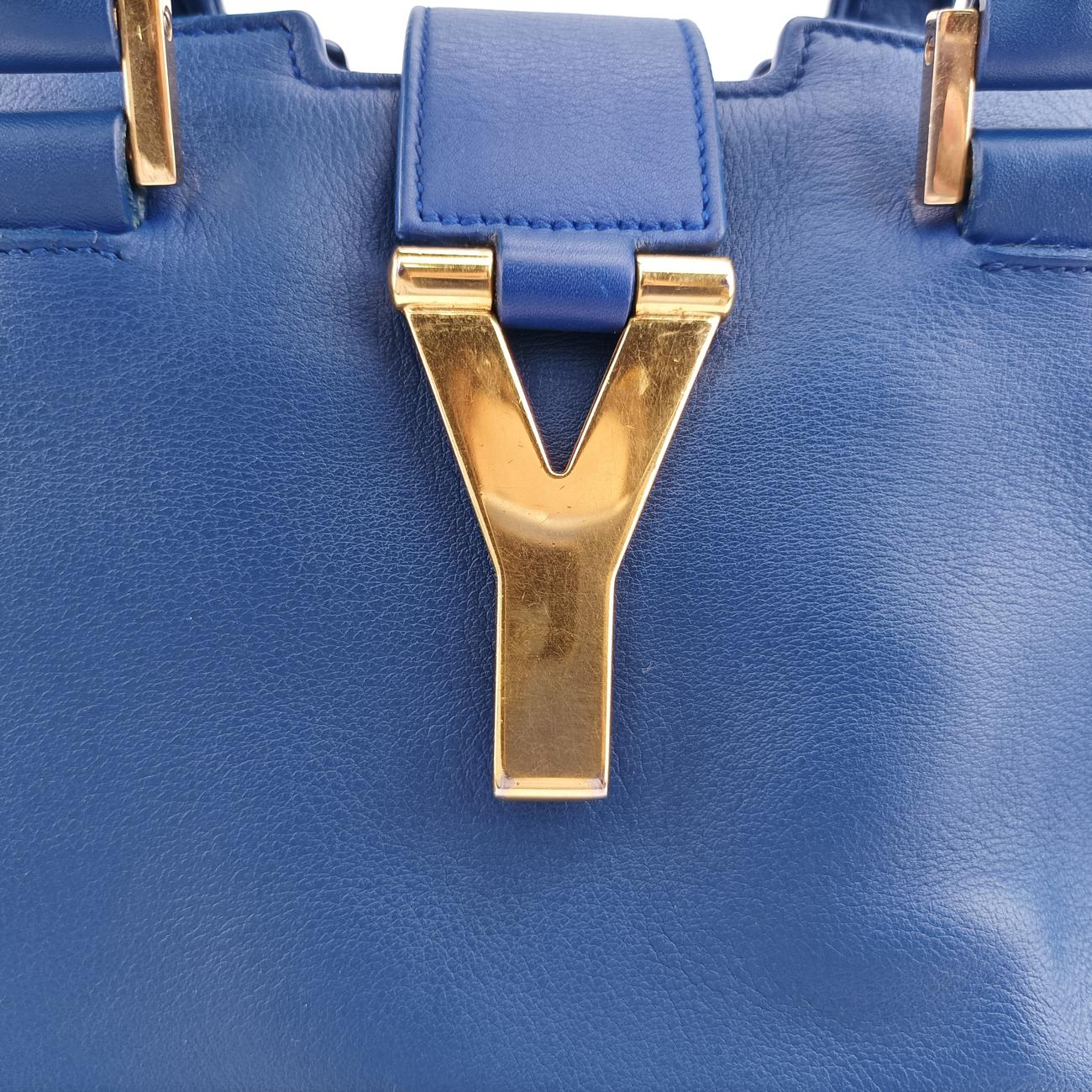 Y Ligne Petit CabasBlueLeather311210PMR311210.1113Yライン プチカバスブルーレザー311210PMR311210.1113