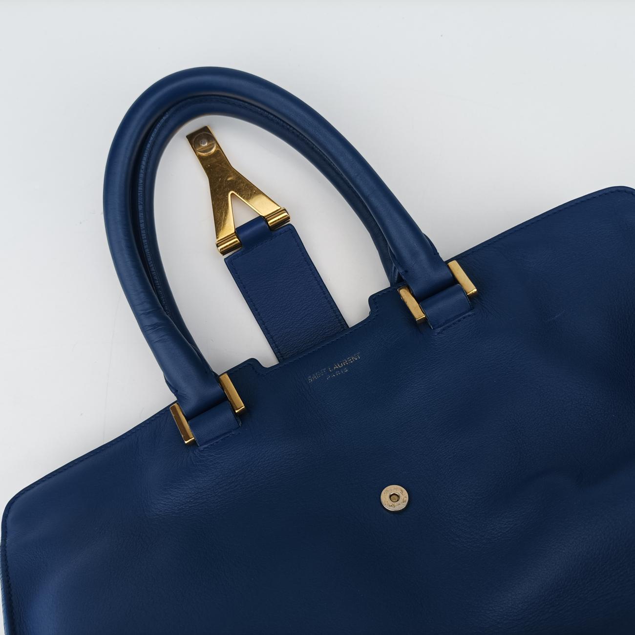Y Ligne Petit CabasBlueLeather311210PMR311210.1113Yライン プチカバスブルーレザー311210PMR311210.1113