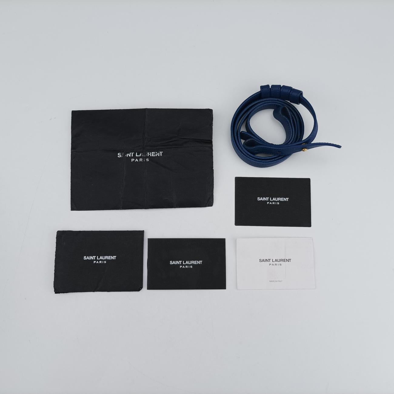 Y Ligne Petit CabasBlueLeather311210PMR311210.1113Yライン プチカバスブルーレザー311210PMR311210.1113