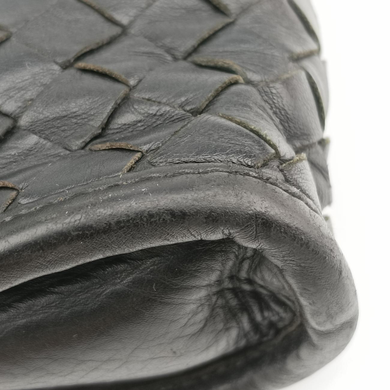 IntrecciatoBlacklambskinB03238604WイントレチャートブラックラムスキンB03238604W