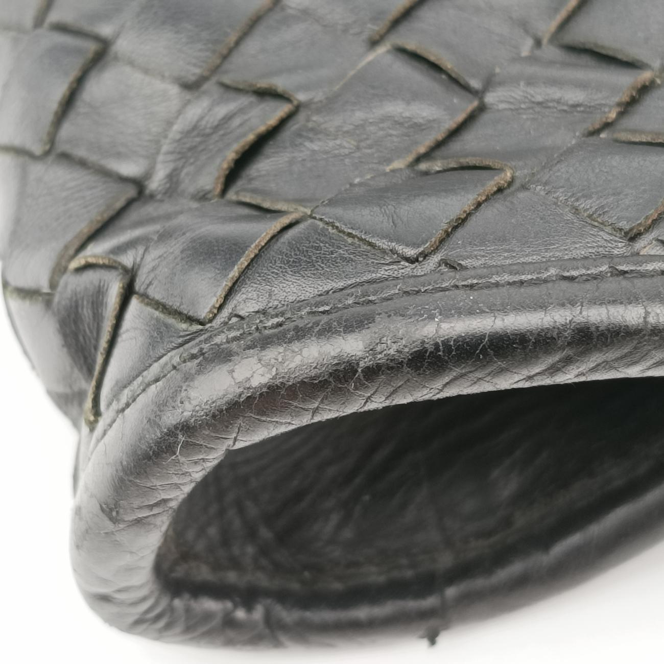 IntrecciatoBlacklambskinB03238604WイントレチャートブラックラムスキンB03238604W