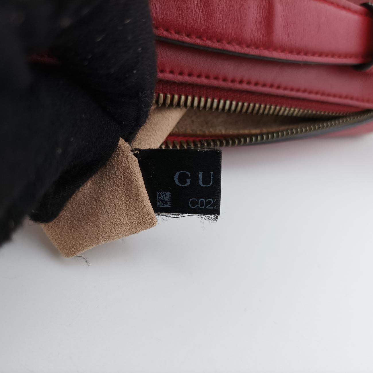 GG MarmontRedLeather498100C022796444GGマーモントレッドレザー498100C022796444