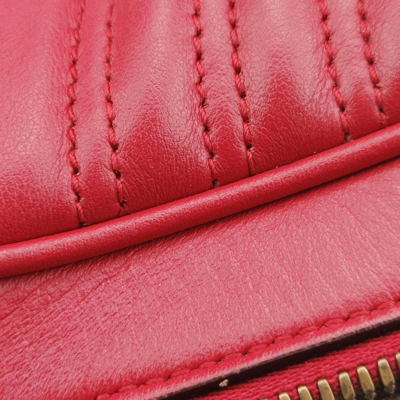 GG MarmontRedLeather498100C022796444GGマーモントレッドレザー498100C022796444