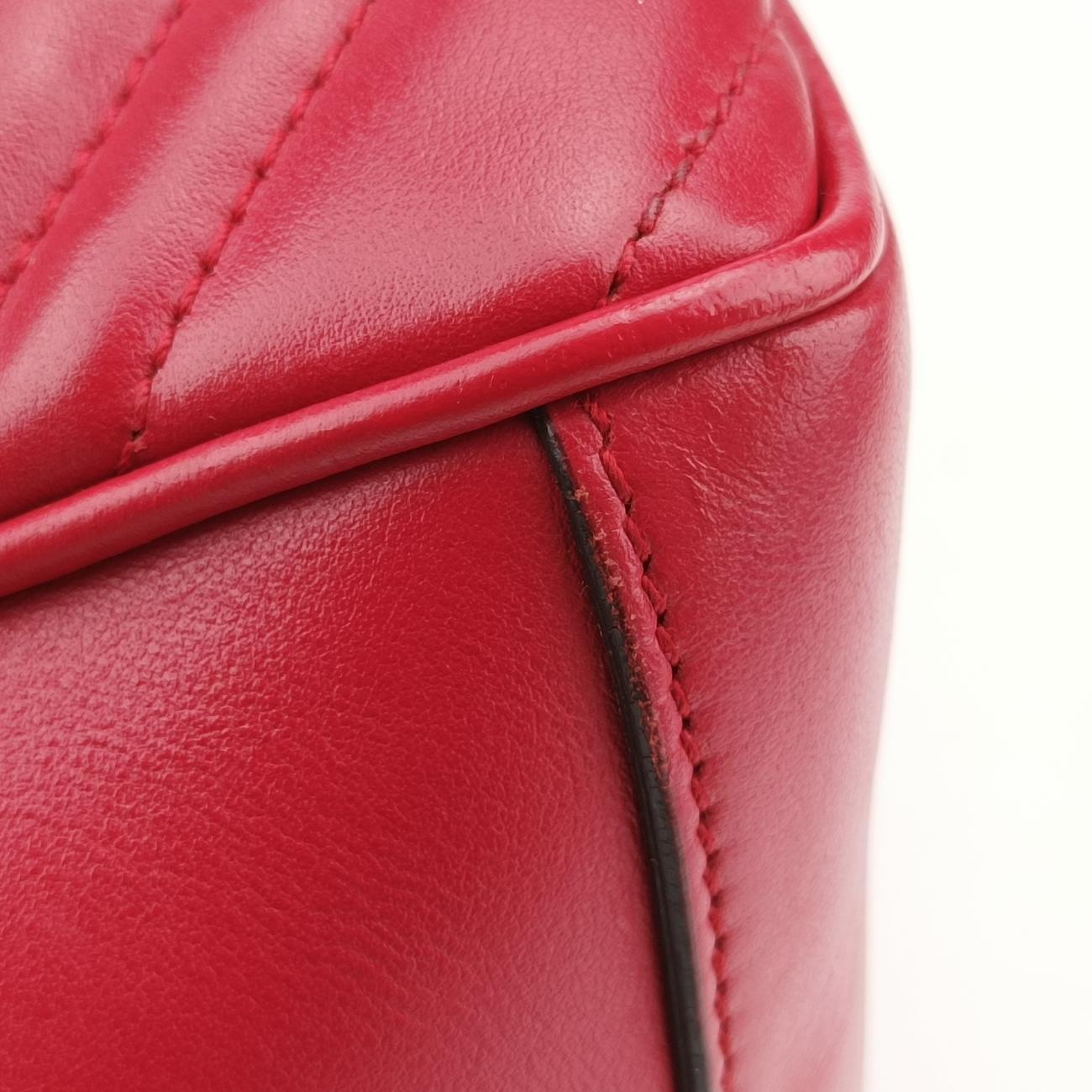 GG MarmontRedLeather498100C022796444GGマーモントレッドレザー498100C022796444