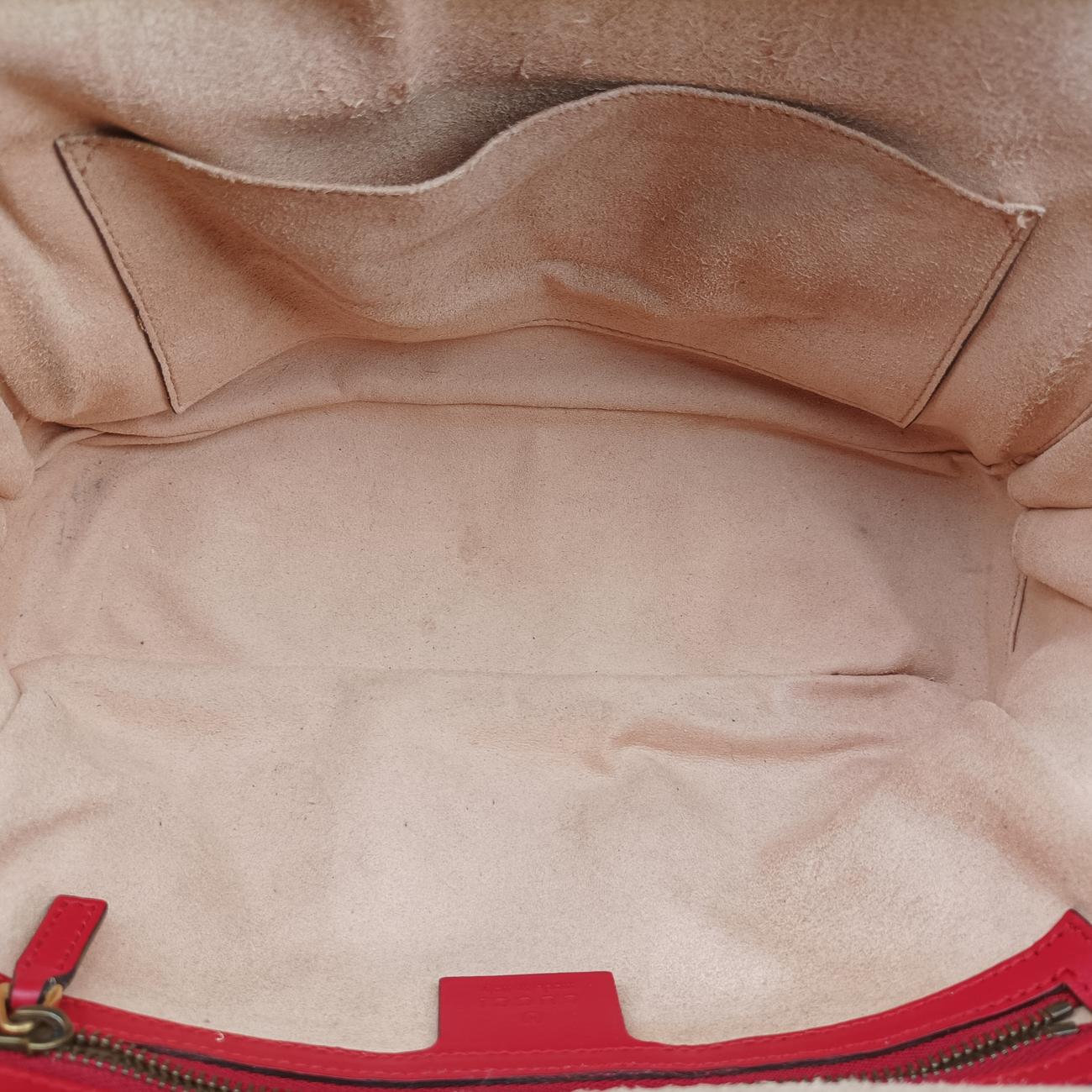 GG MarmontRedLeather498100C022796444GGマーモントレッドレザー498100C022796444