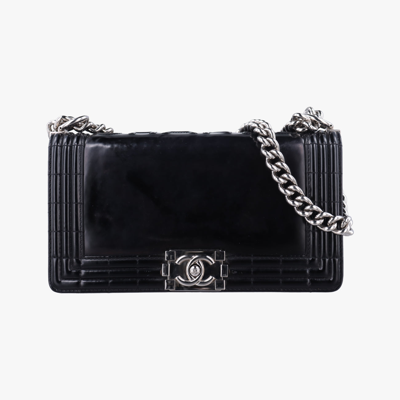 BOY CHANELBlackPatentA6701817002801ボーイシャネルブラックパテントA6701817002801