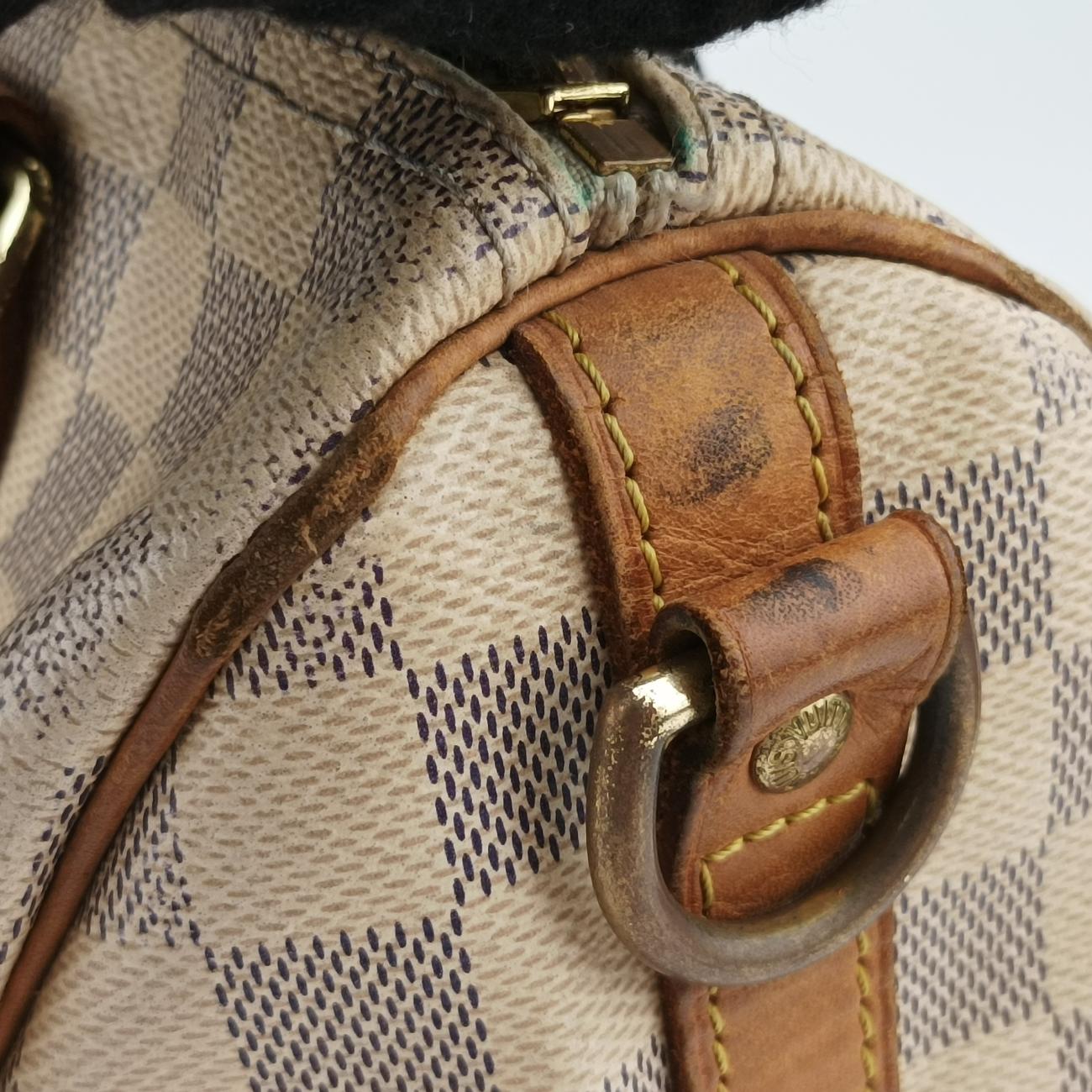 SPEEDY 25AZURDamier CanvasN41534DU0163スピーディ 25アズールダミエキャンバスN41534DU0163