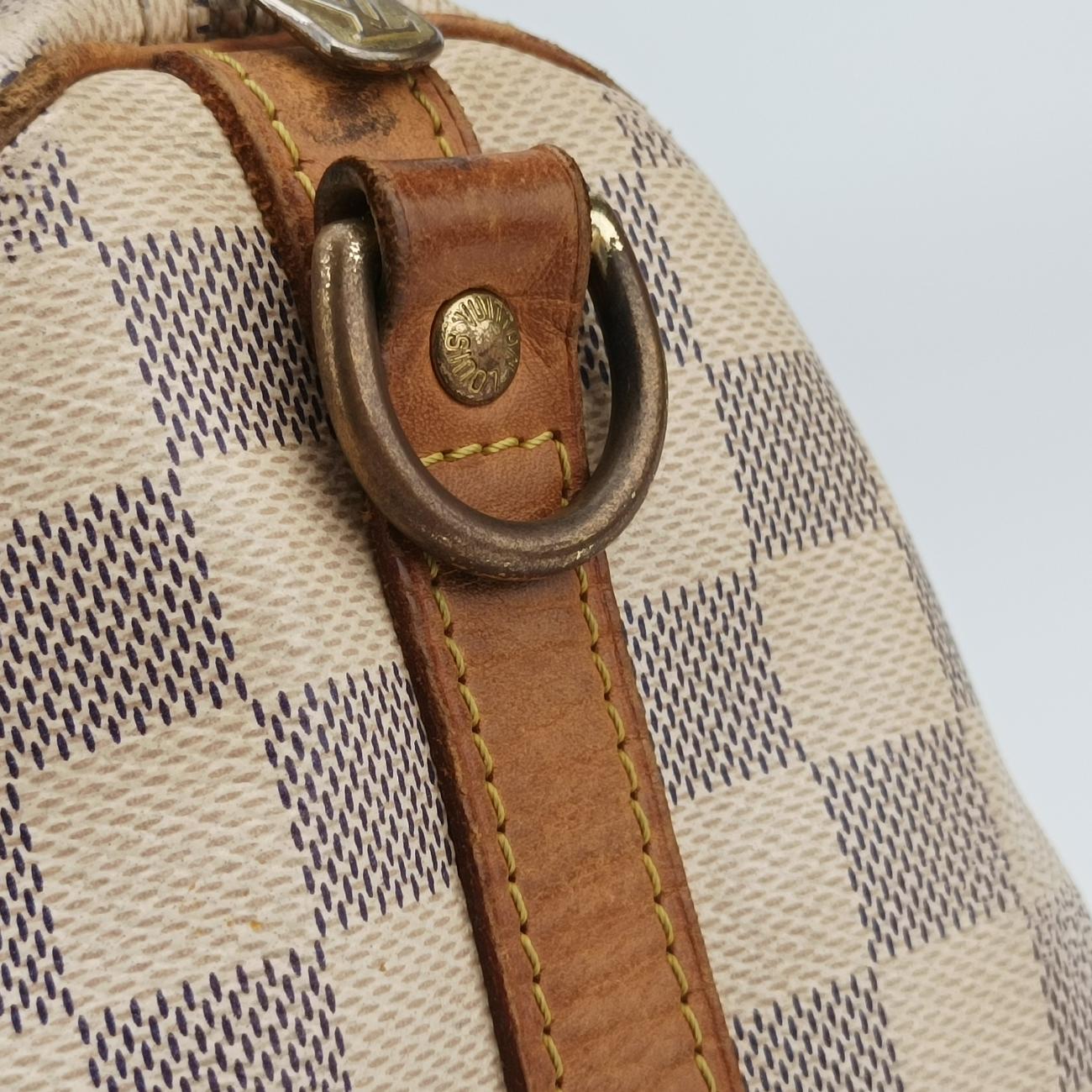 SPEEDY 25AZURDamier CanvasN41534DU0163スピーディ 25アズールダミエキャンバスN41534DU0163