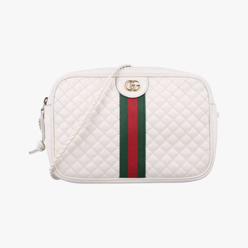 GG Marmont PochetteWhiteLeather541051D026388367GGマーモント ポシェットホワイトレザー541051D026388367