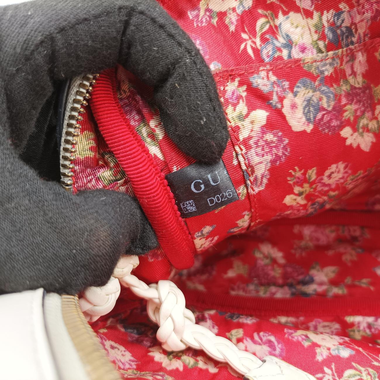 GG Marmont PochetteWhiteLeather541051D026388367GGマーモント ポシェットホワイトレザー541051D026388367