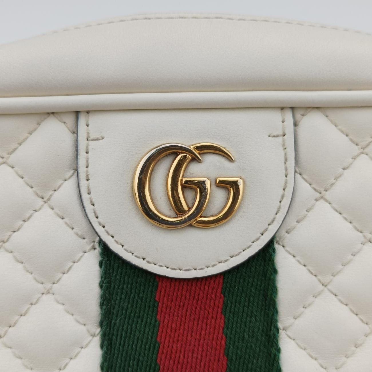 GG Marmont PochetteWhiteLeather541051D026388367GGマーモント ポシェットホワイトレザー541051D026388367