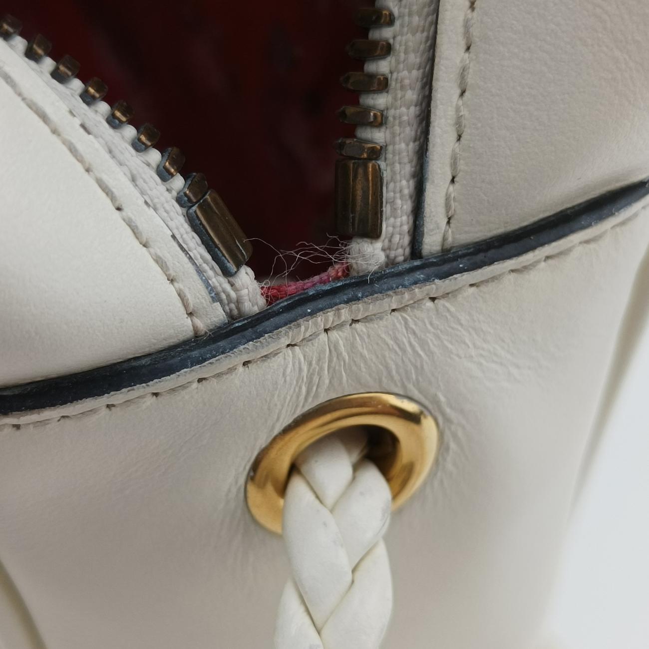 GG Marmont PochetteWhiteLeather541051D026388367GGマーモント ポシェットホワイトレザー541051D026388367