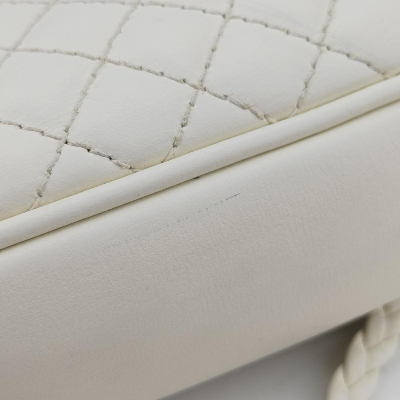 GG Marmont PochetteWhiteLeather541051D026388367GGマーモント ポシェットホワイトレザー541051D026388367