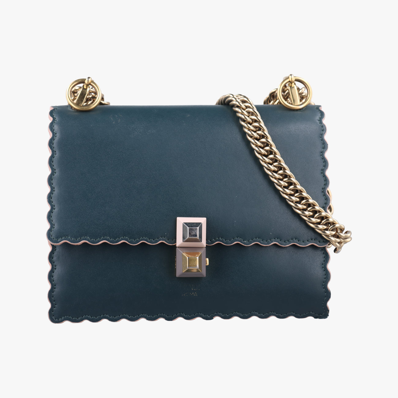 studded Kan IGreenLeather8M03818M0381 A18Q 189.0189スタッズ キャナイグリーンレザー8M03818M0381 A18Q 189.0189