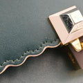 studded Kan IGreenLeather8M03818M0381 A18Q 189.0189スタッズ キャナイグリーンレザー8M03818M0381 A18Q 189.0189