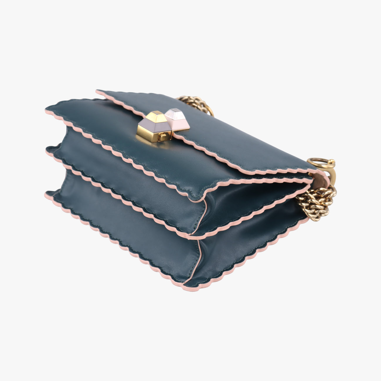 studded Kan IGreenLeather8M03818M0381 A18Q 189.0189スタッズ キャナイグリーンレザー8M03818M0381 A18Q 189.0189