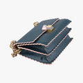 studded Kan IGreenLeather8M03818M0381 A18Q 189.0189スタッズ キャナイグリーンレザー8M03818M0381 A18Q 189.0189