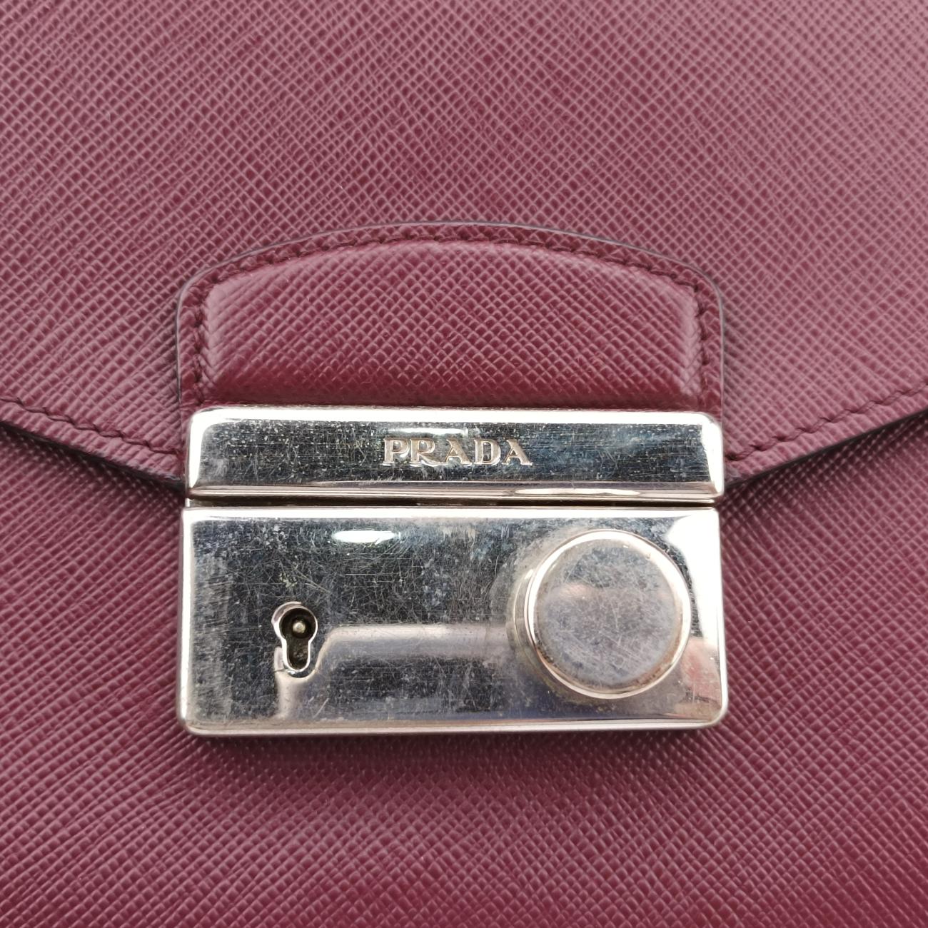 Sound SatchelBordeauxSAFFIANO LeatherBT096014/Jサウンド サッチェルボルドーサフィアーノレザーBT096014/J