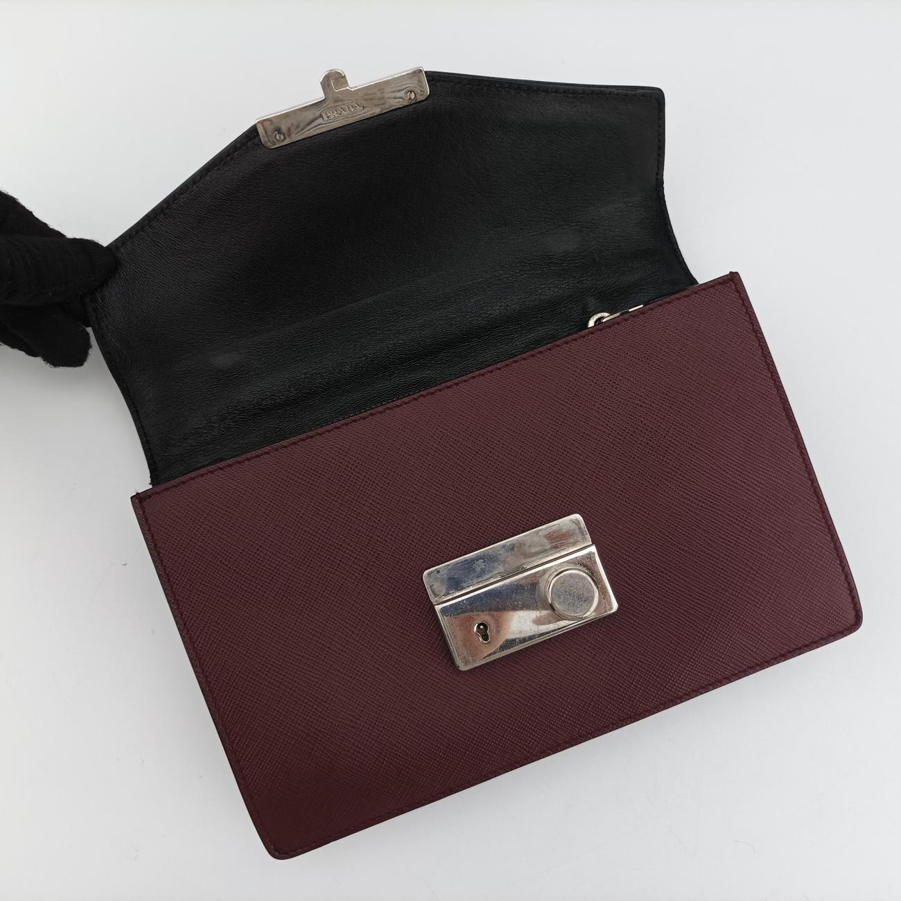 Sound SatchelBordeauxSAFFIANO LeatherBT096014/Jサウンド サッチェルボルドーサフィアーノレザーBT096014/J