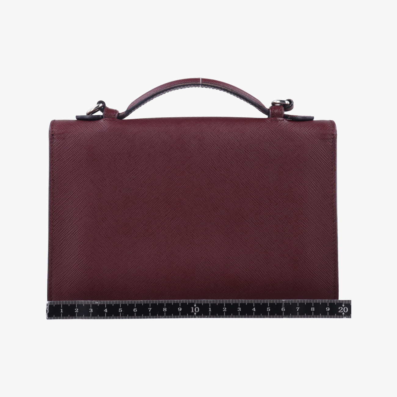 Sound SatchelBordeauxSAFFIANO LeatherBT096014/Jサウンド サッチェルボルドーサフィアーノレザーBT096014/J