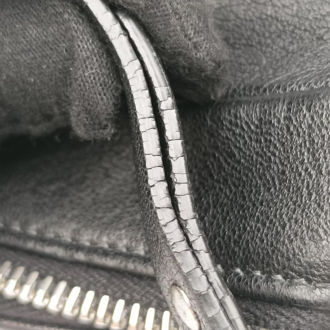 PARIS fringeBlackLeather470299FLY470299.1217パリ フリンジブラックレザー470299FLY470299.1217