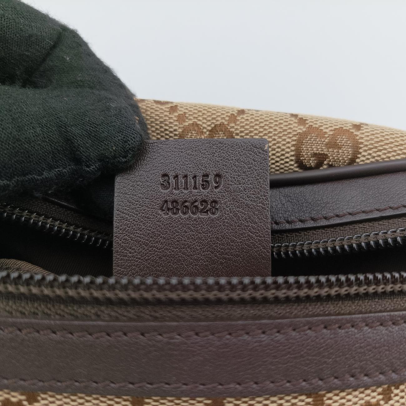 Children's Sherry LineBrowncanvas x leather311159I015930081チルドレンズ シェリーラインブラウンキャンバス×レザー311159I015930081