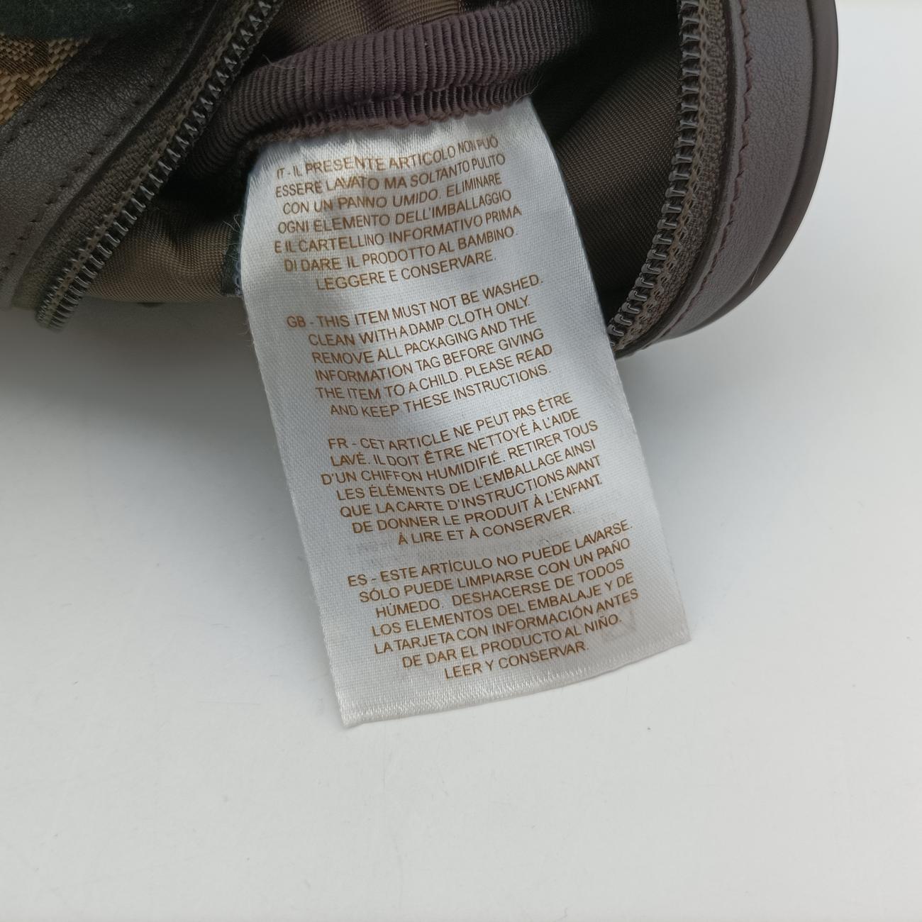 Children's Sherry LineBrowncanvas x leather311159I015930081チルドレンズ シェリーラインブラウンキャンバス×レザー311159I015930081