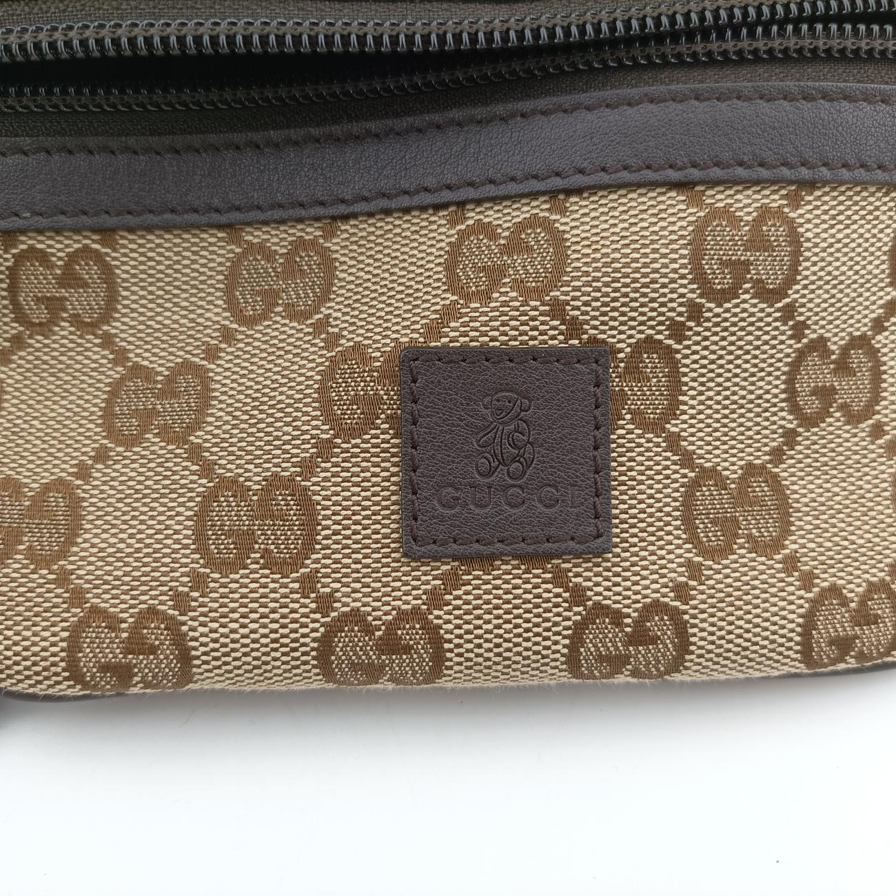 Children's Sherry LineBrowncanvas x leather311159I015930081チルドレンズ シェリーラインブラウンキャンバス×レザー311159I015930081