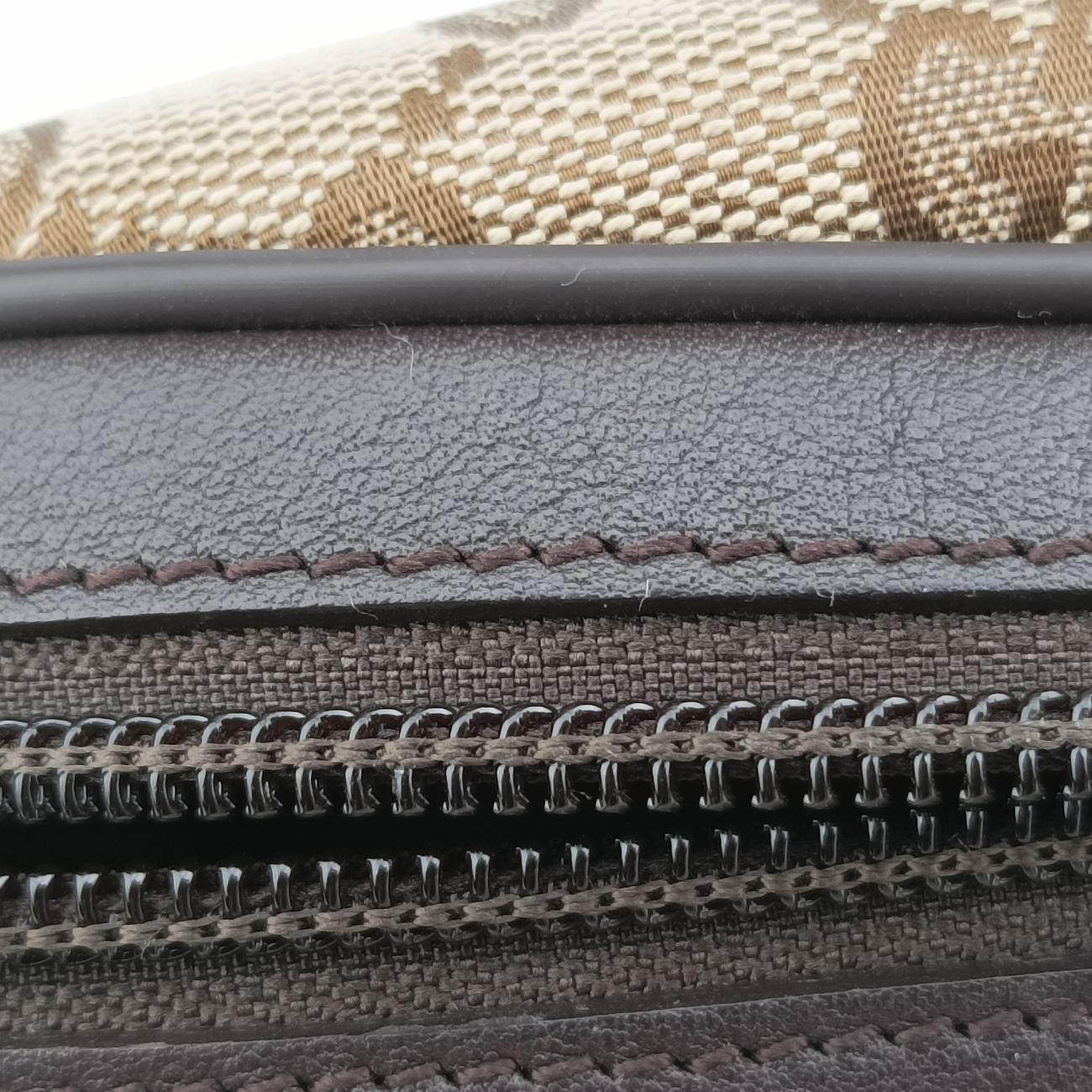 Children's Sherry LineBrowncanvas x leather311159I015930081チルドレンズ シェリーラインブラウンキャンバス×レザー311159I015930081