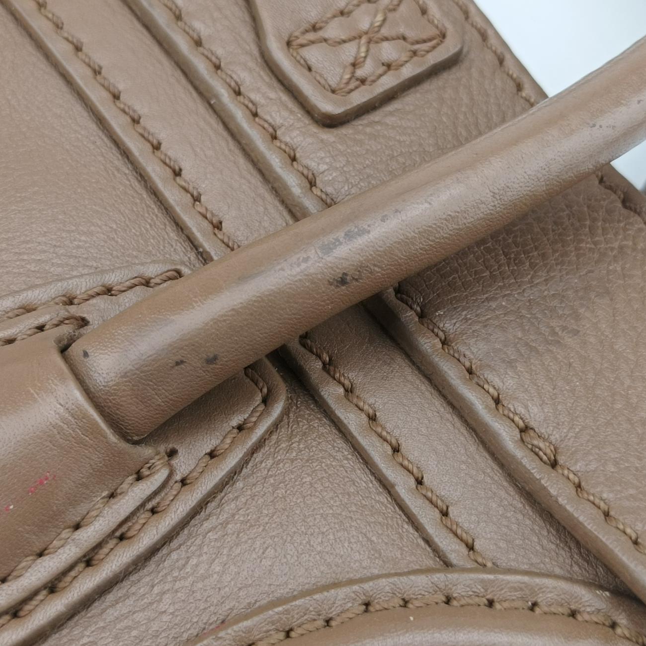 luggage nano shopperBrownLeatherF-ZP-0151ラゲージナノショッパーブラウンレザーF-ZP-0151