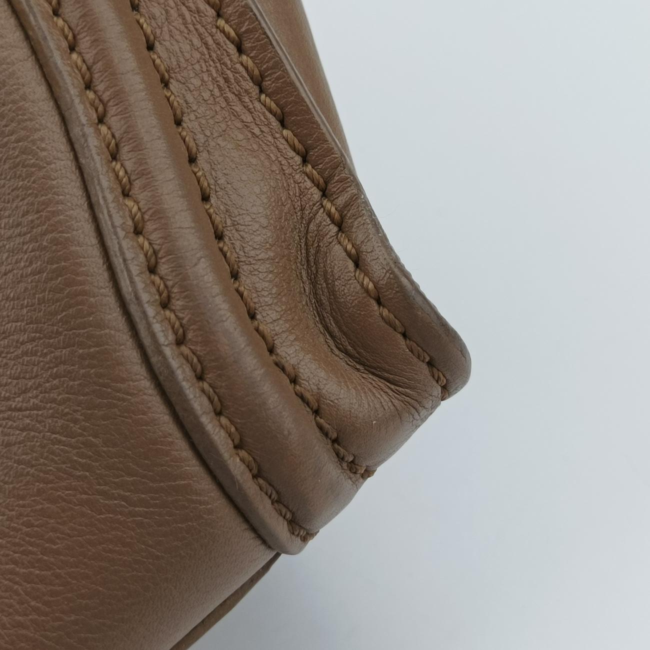 luggage nano shopperBrownLeatherF-ZP-0151ラゲージナノショッパーブラウンレザーF-ZP-0151