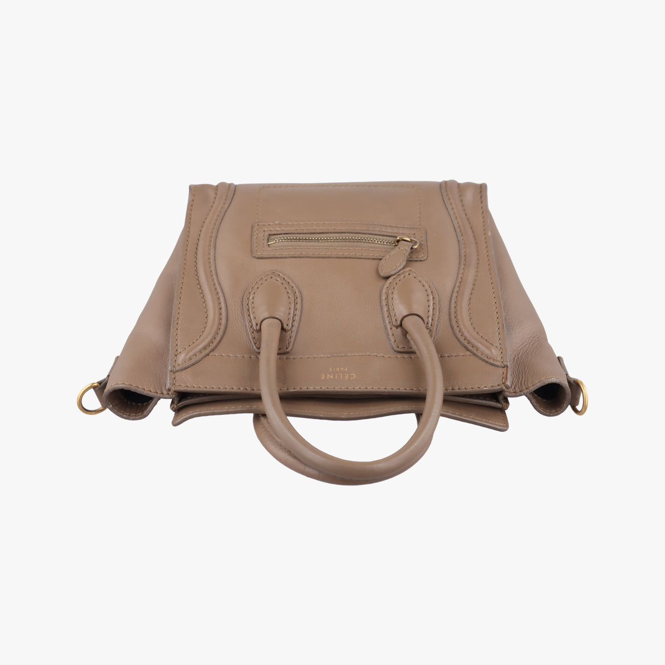 luggage nano shopperBrownLeatherF-ZP-0151ラゲージナノショッパーブラウンレザーF-ZP-0151