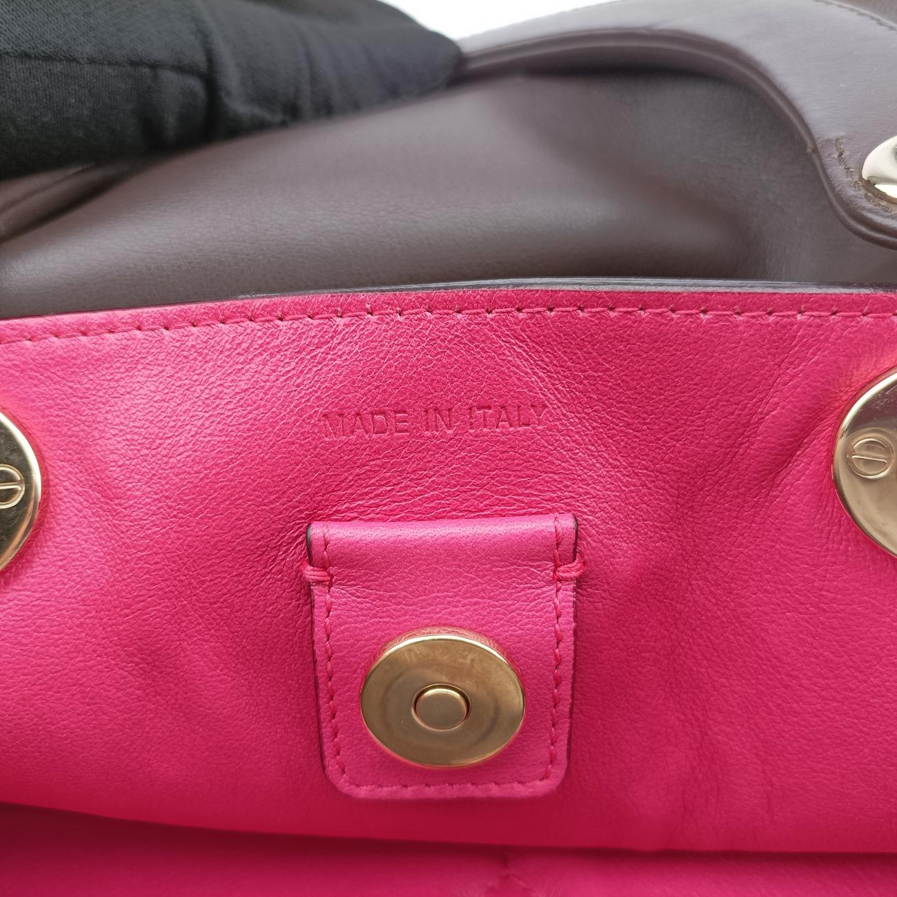 DiorissimoBrown×RoseLeather 19-MA-1122ディオリッシモブラウン×ローズレッドレザー 19-MA-1122