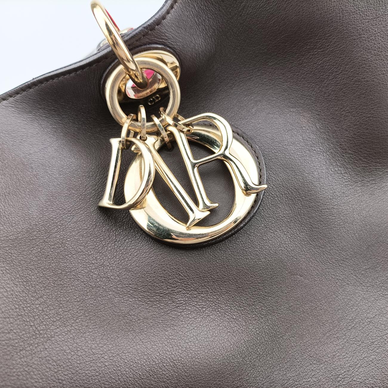 DiorissimoBrown×RoseLeather 19-MA-1122ディオリッシモブラウン×ローズレッドレザー 19-MA-1122